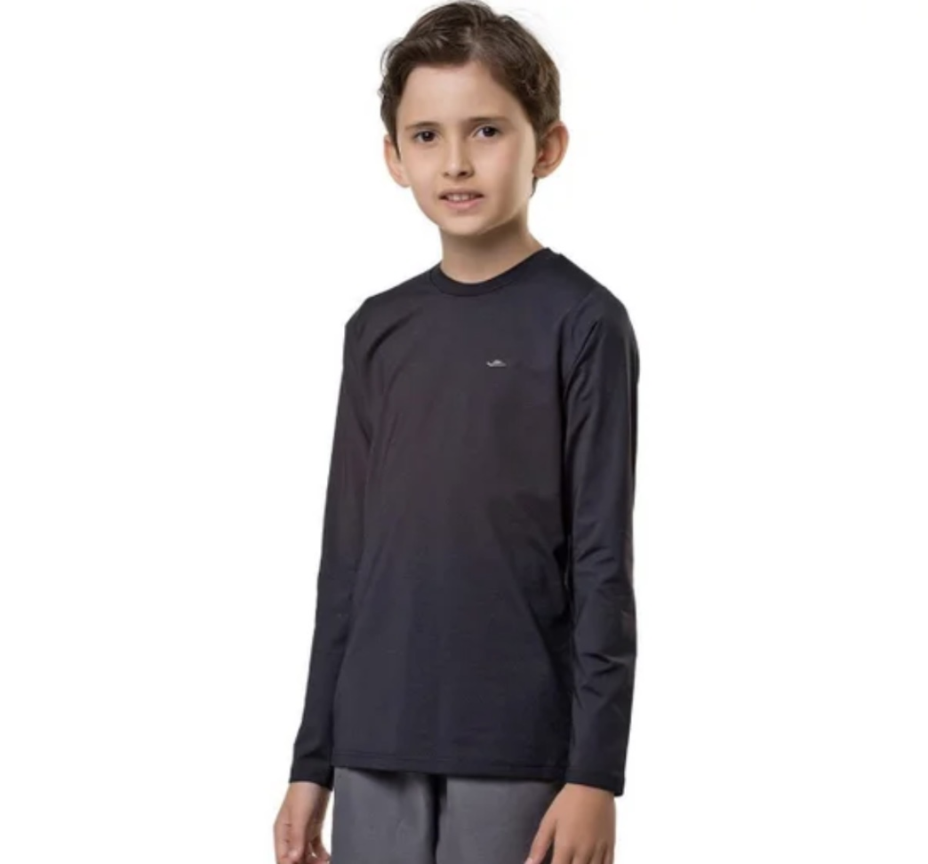 Camiseta Térmica Preta