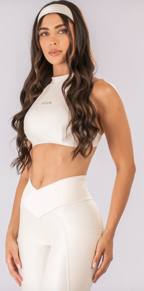 Top Bright Let’s Gym off white