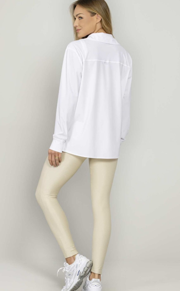 Camisa Esportiva Run More branco - #3