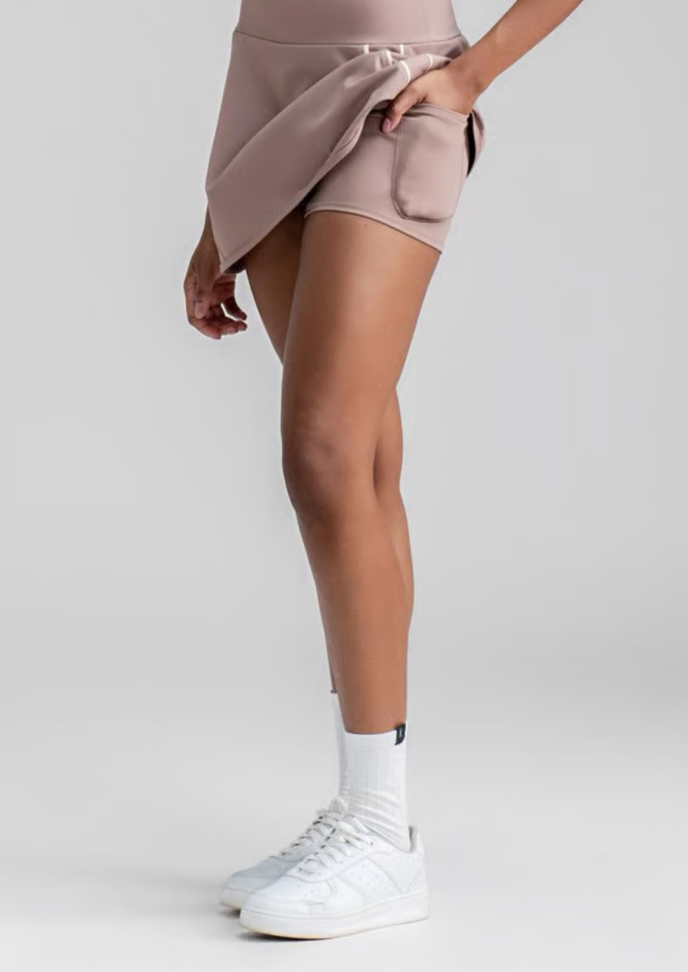 Saia Short Larulp bege