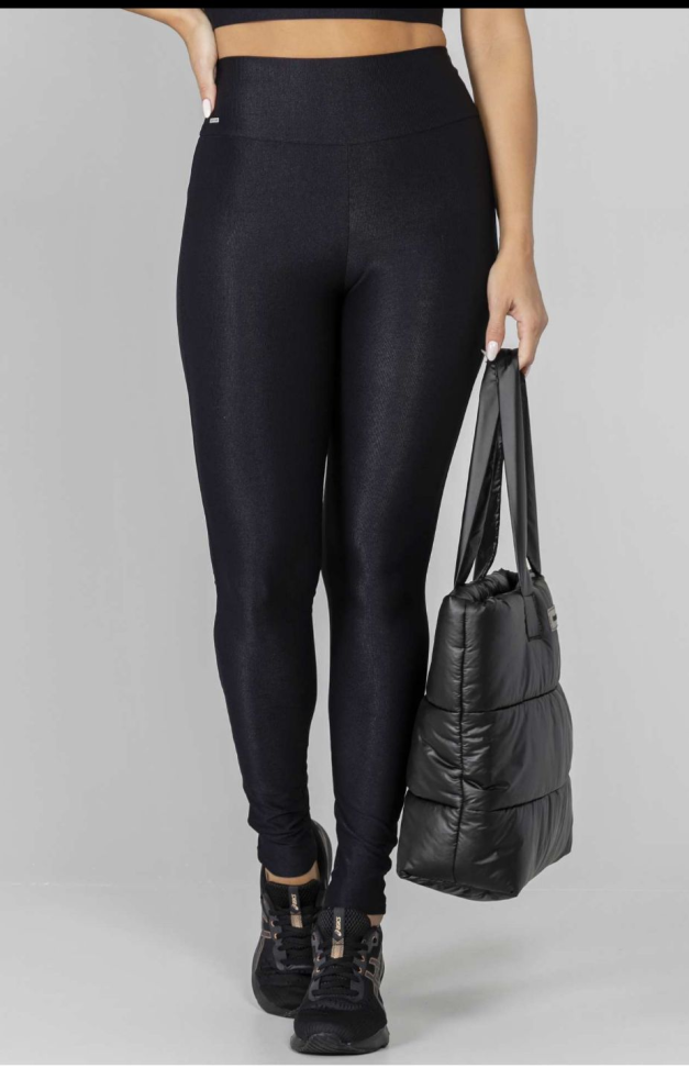 Legging com bolso preto Run More