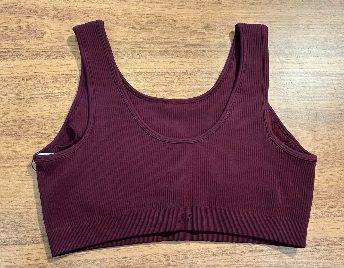 Top Canelado Hering Sports bordo