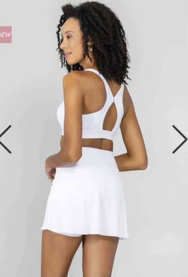 Saia Longa Run More branco - #3