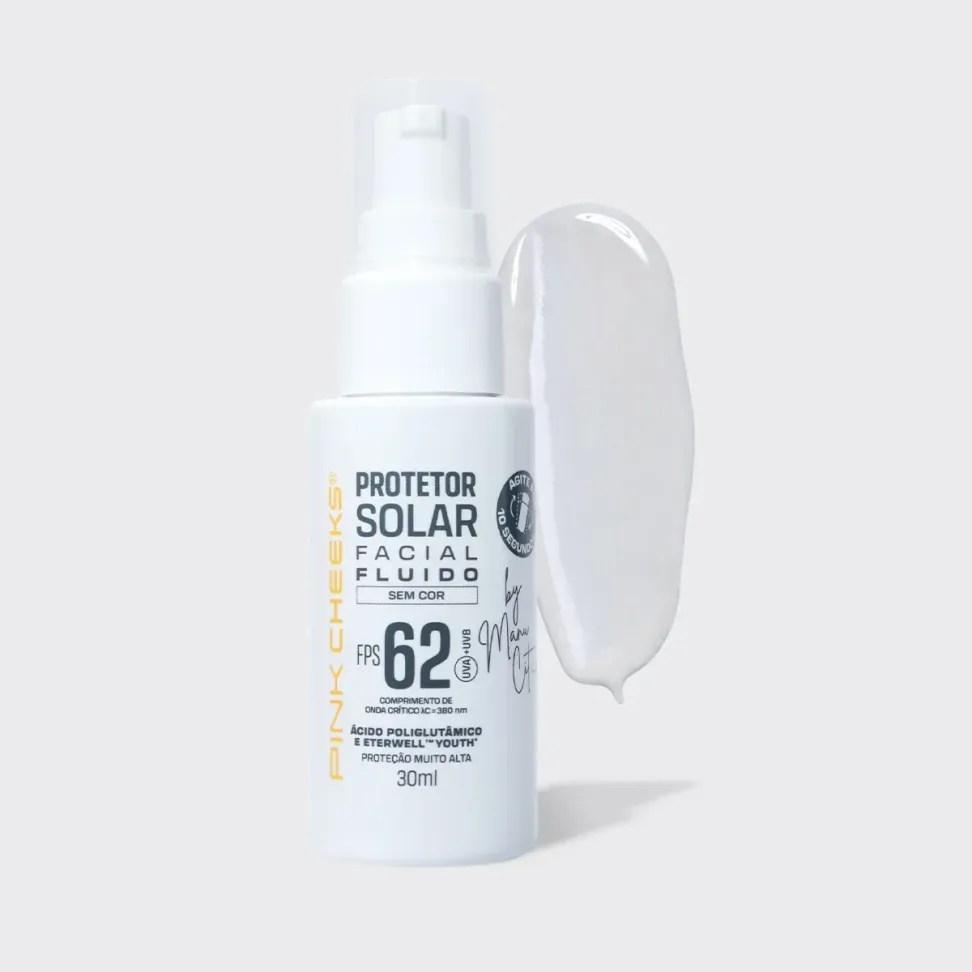Protetor solar facial fluido