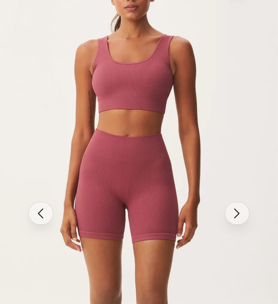 Bermuda Ciclista Sem Costura Hering rosa