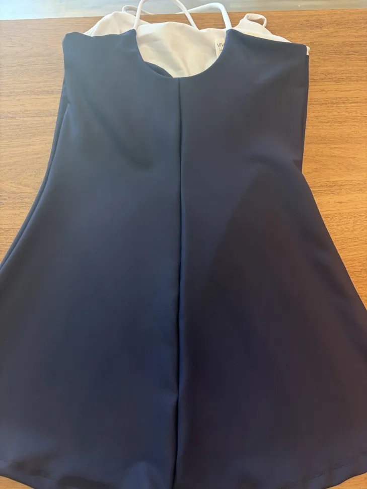 Vestido Dash Cruza Azul Marinho