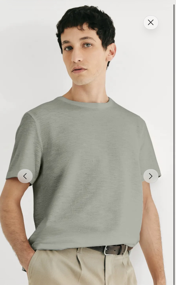 Camiseta Algodão Masculina Verde