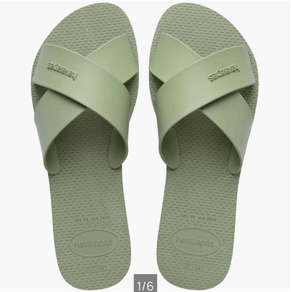 Havaianas Aqua Smoke Green
