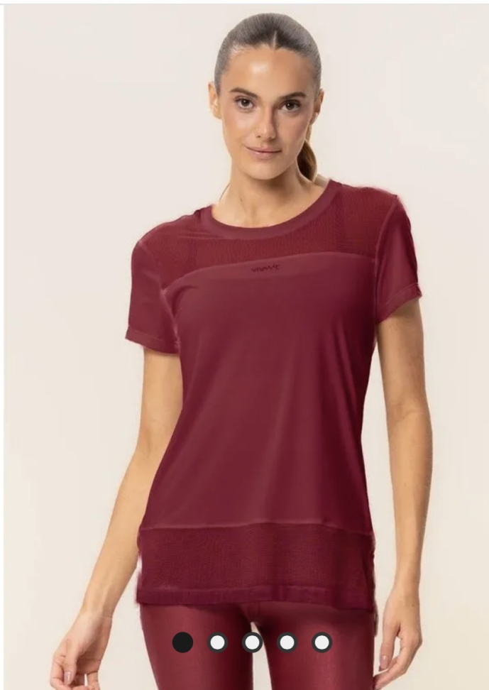 Camiseta Vivame Vermelha