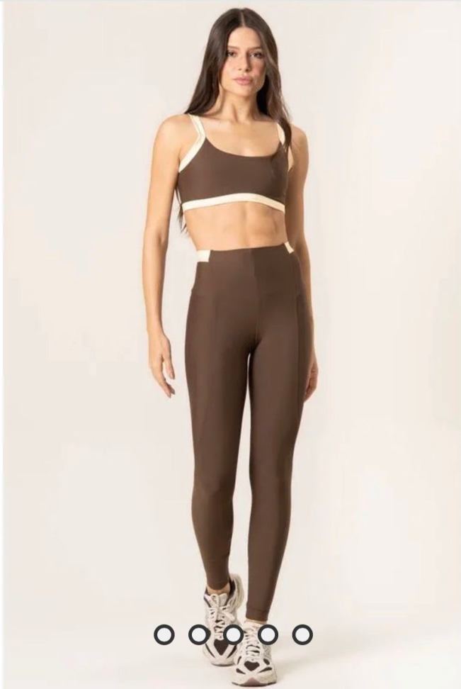 Legging Move Vivame marrom