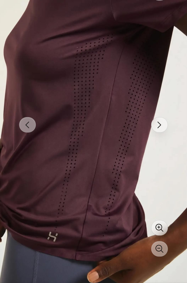 Camiseta Hering Sports bordo