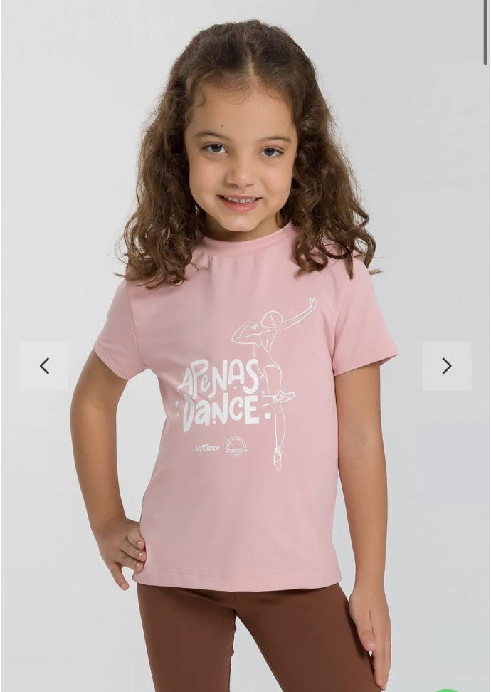 Camiseta Rosa Ballet
