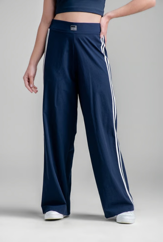 Calca Pantalona Amelia Larulp azul