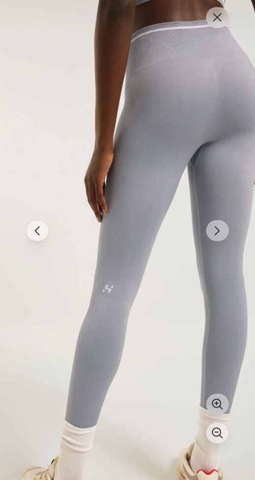 Legging Sem Costura Hering azul