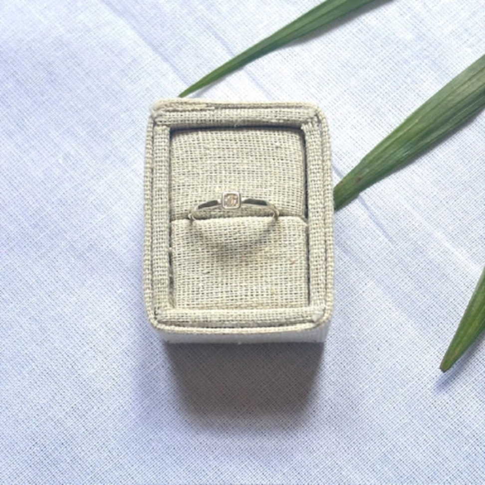 Anel Mini Quadrado