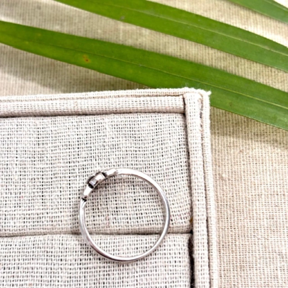 Anel Flor De Lótus Pedra