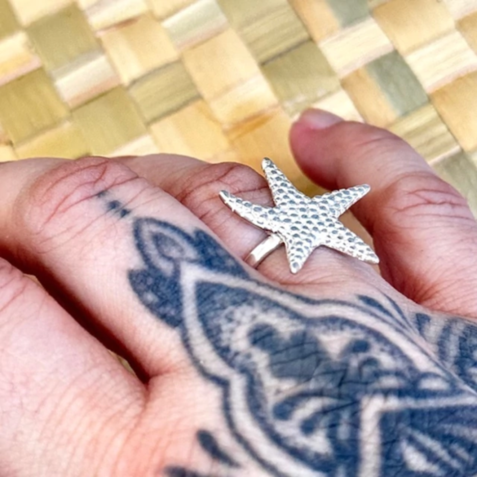 Anel Estrela do Mar G