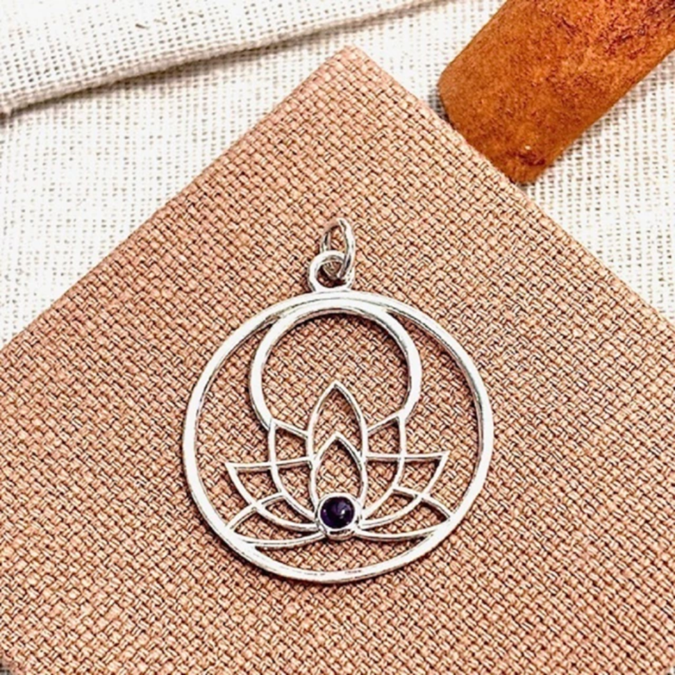 Pingente Flor De Lótus G