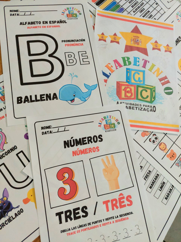 Atividades Inglês e Espanhol - #4