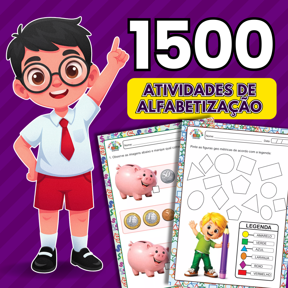 Super Combo 32 Apostilas para Alfabetização - #3