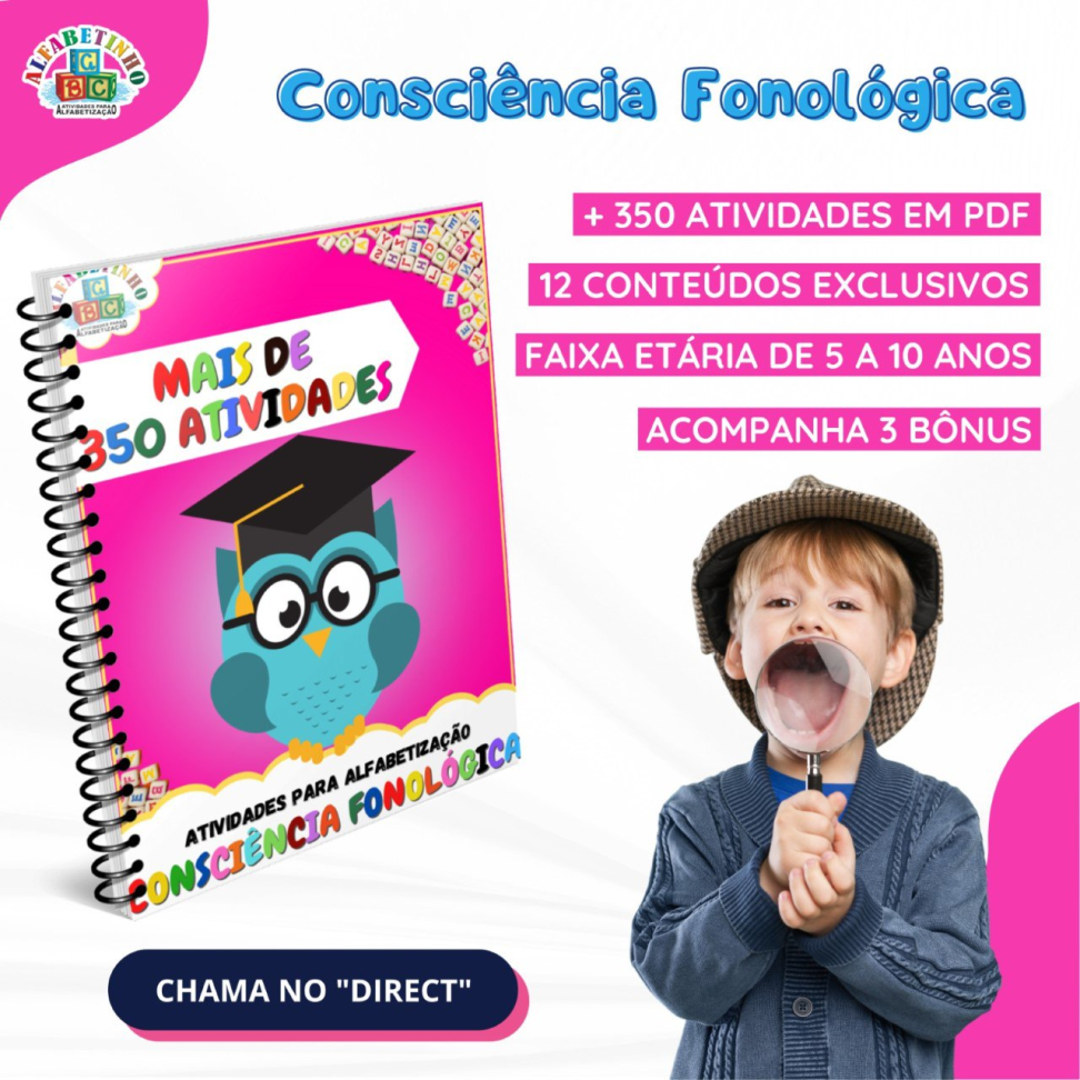 Atividades para Consciência Fonológica - #3