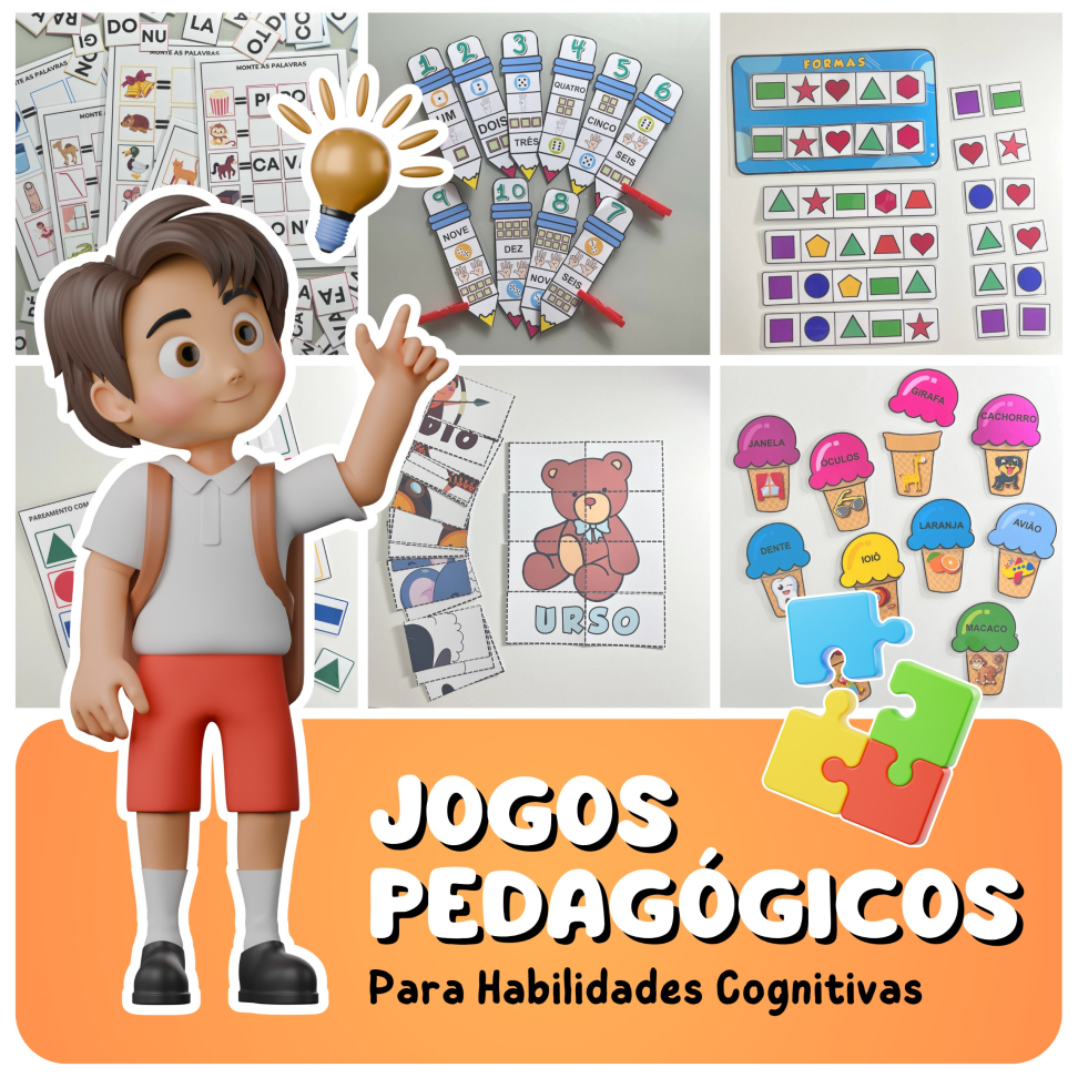 JOGOS PEDAGÓGICOS PARA HABILIDADES COGNITIVAS