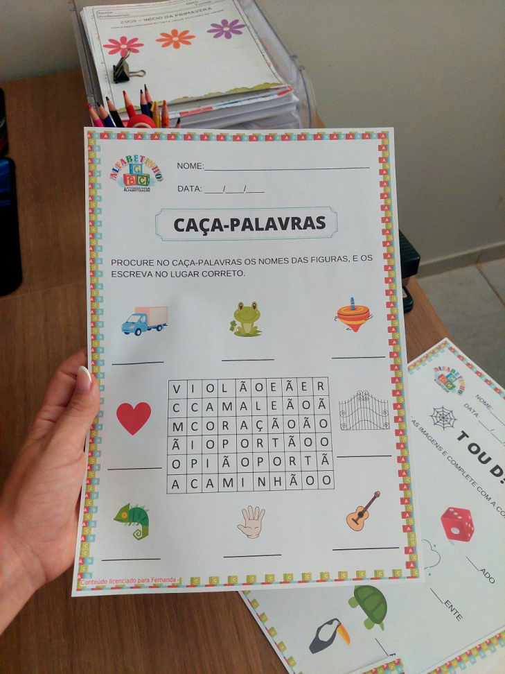 Atividades para Consciência Fonológica - #5