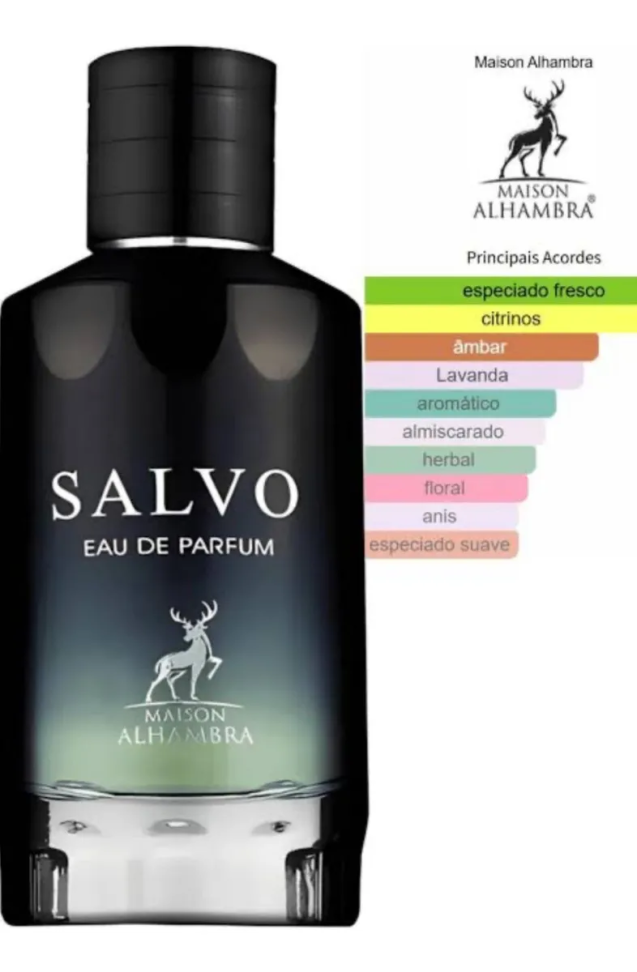 Perfume Maison Alhambra Salvo  Edp Masculino 100Ml