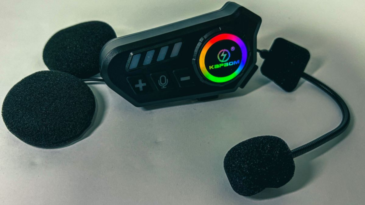 Fone De Ouvido Para Capacete Moto Bluetooth Rgb Sem Fio - #3