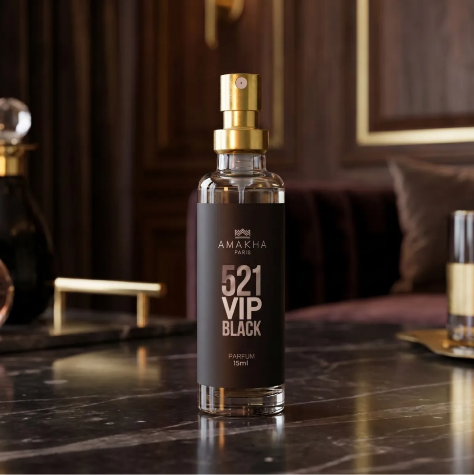 521 Vip Black 15ml - Insp. 212 Vip Black ( Masc ) - #3