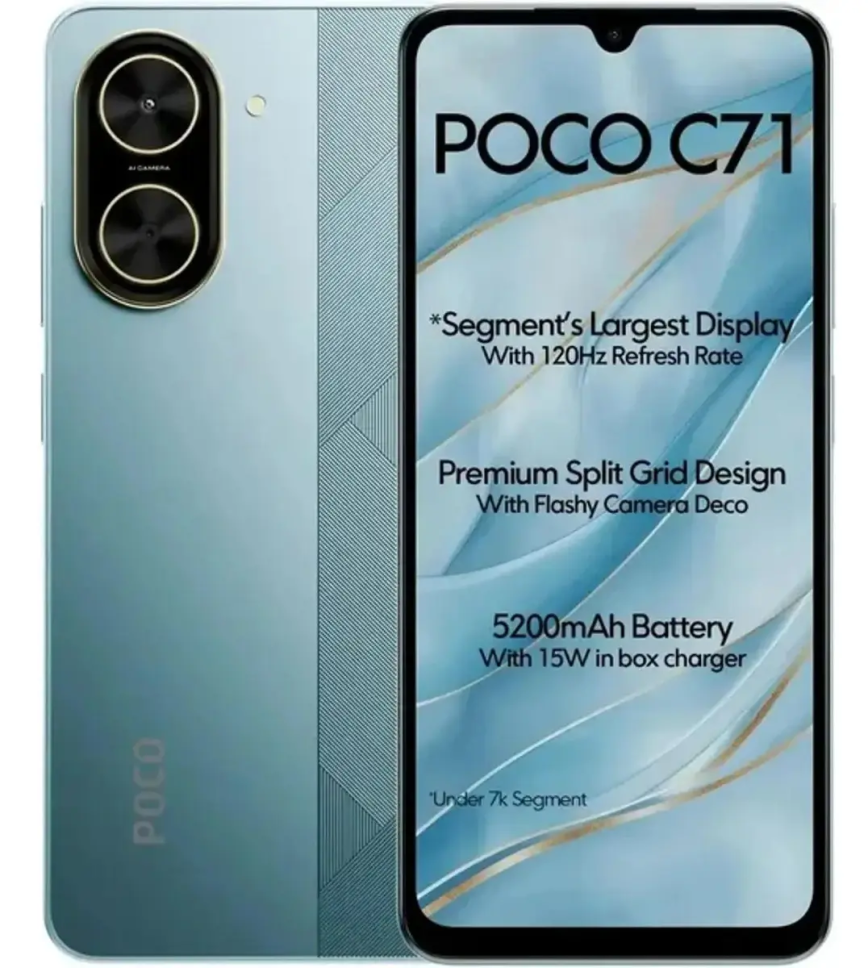 Celular  Xiaomi Poco C71 4/64GB // 4/128GB - #3