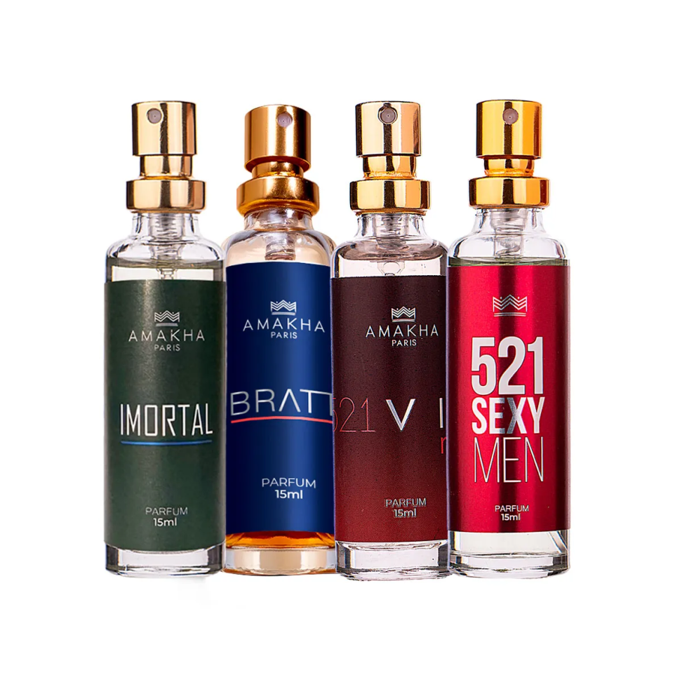 Kit com 4 Best Sellers Masculino
