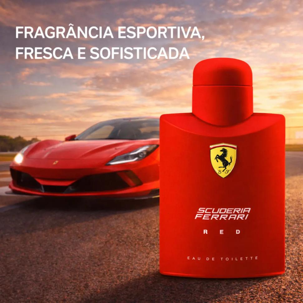 Perfume Ferrari Red Edt de 125ml para Masculino - #5
