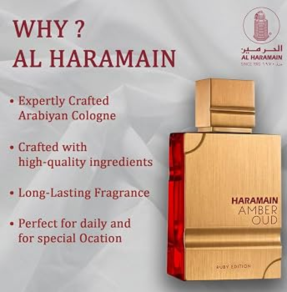 Perfume Al Haramain Amber Oud Ruby Edition Edp Unissex 100Ml