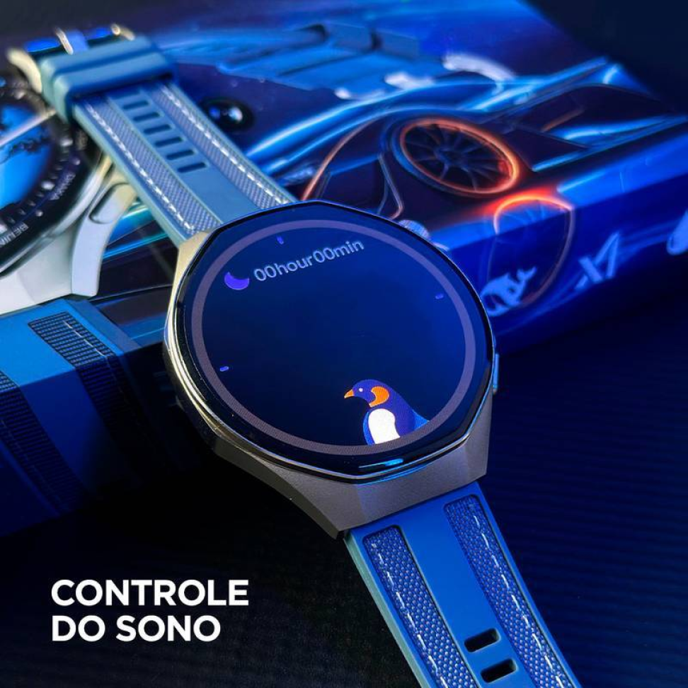 Smartwatch Microwear M9 Gps Super Amoled 8atm Original - #4