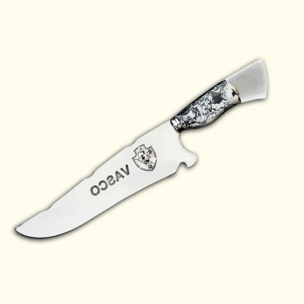 Faca Churrasco Personalizada 10 Pol Aço Inox do seu Time - #8