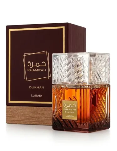 Perfume Lattafa Khamrah Dukhan Edp Unissex 100 ml