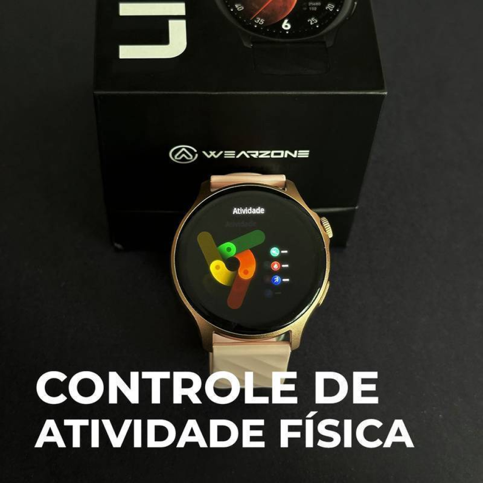 Smartwatch Wearzone Life 1atm 1.43 45mm Sport Silicone - #13