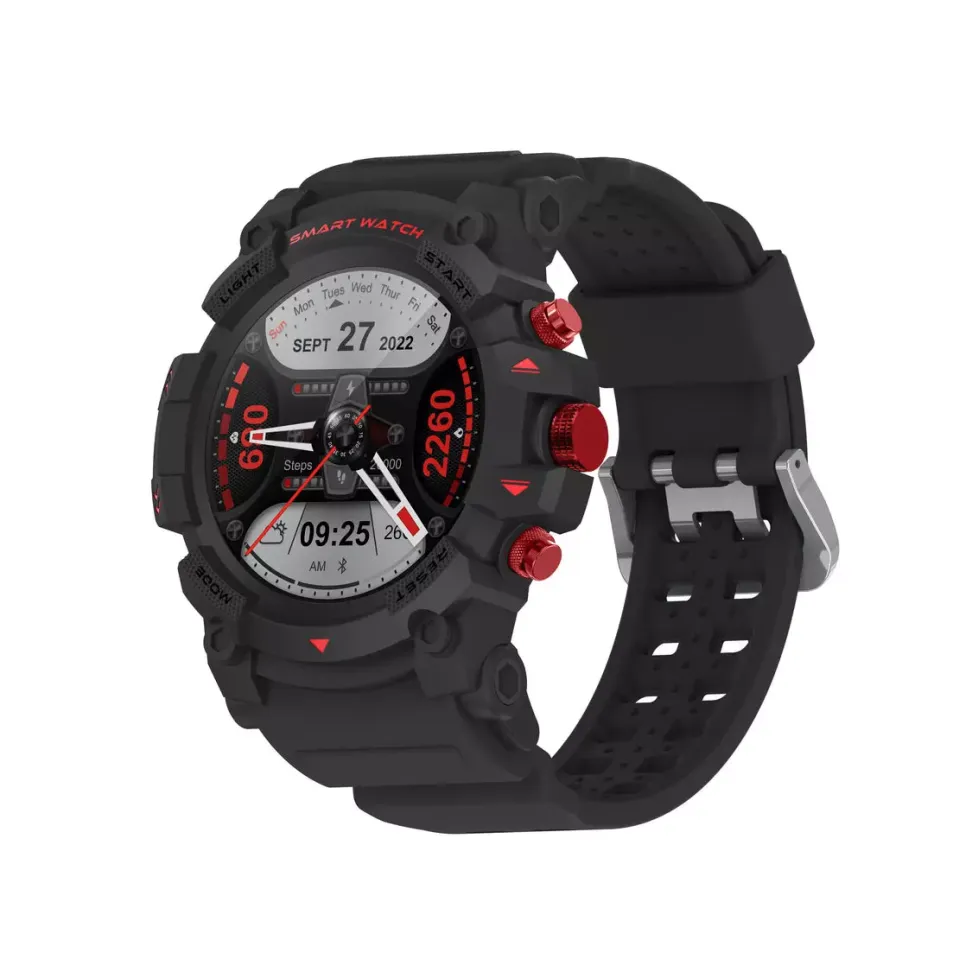 Smartwatch Peje G01C Amoled GPS A Prova D'água - Preto e Bege - #2