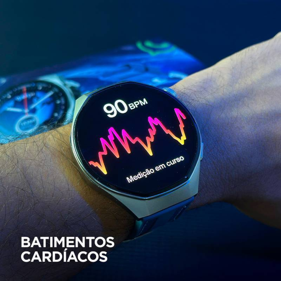 Smartwatch Microwear M9 Gps Super Amoled 8atm Original - #20