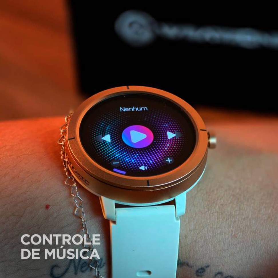 Smartwatch Wearzone Flare Relogio Inteligente GPS | 5ATM A prova d'Água | Bateria 7 dias - #23