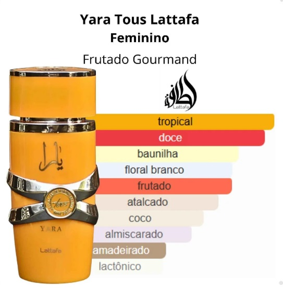 Perfume Lattafa Yara Tous Edp Feminino 100ml