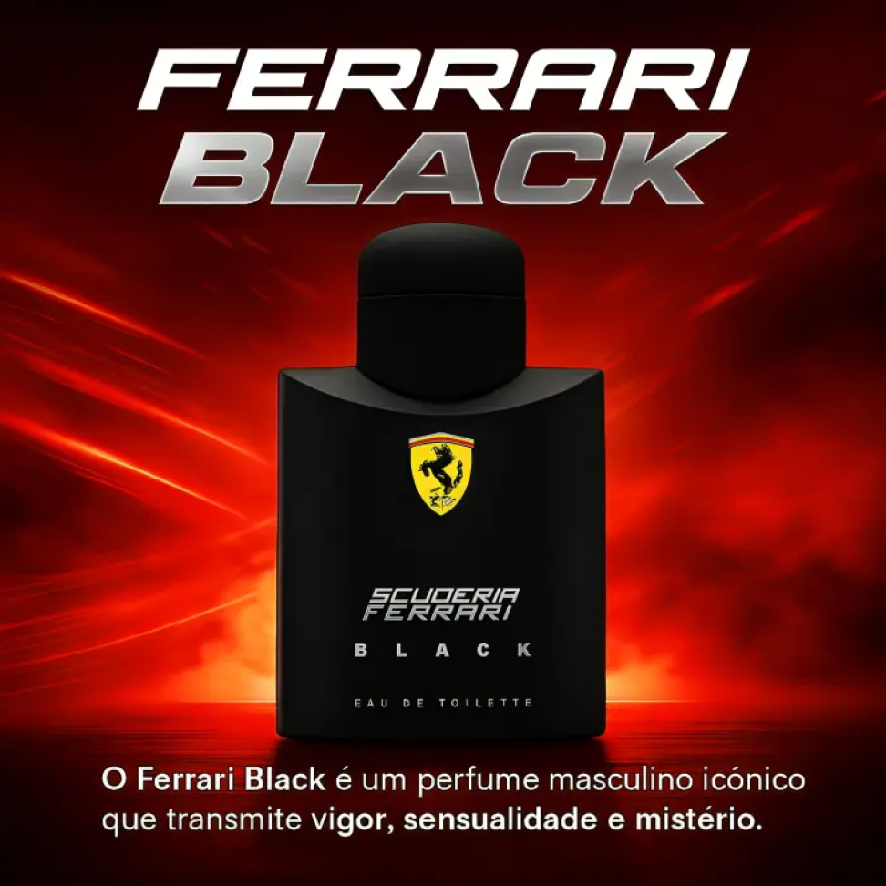 Perfume Ferrari Scuderia Black Masculino Edt 125ml - #4