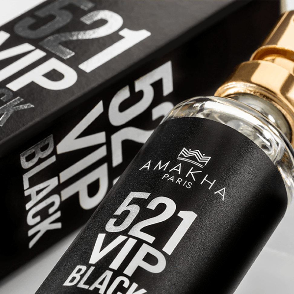 521 Vip Black 15ml - Insp. 212 Vip Black ( Masc ) - #4