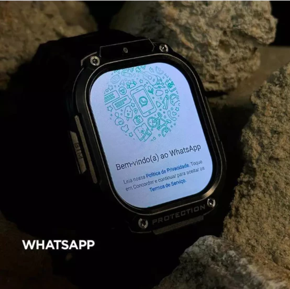 Smartwatch Wearzone Horizon Titan 4g Tela Amoled Proteção Panda Glass 2GB RAM 16GB ROM Ultra Robusto - #10