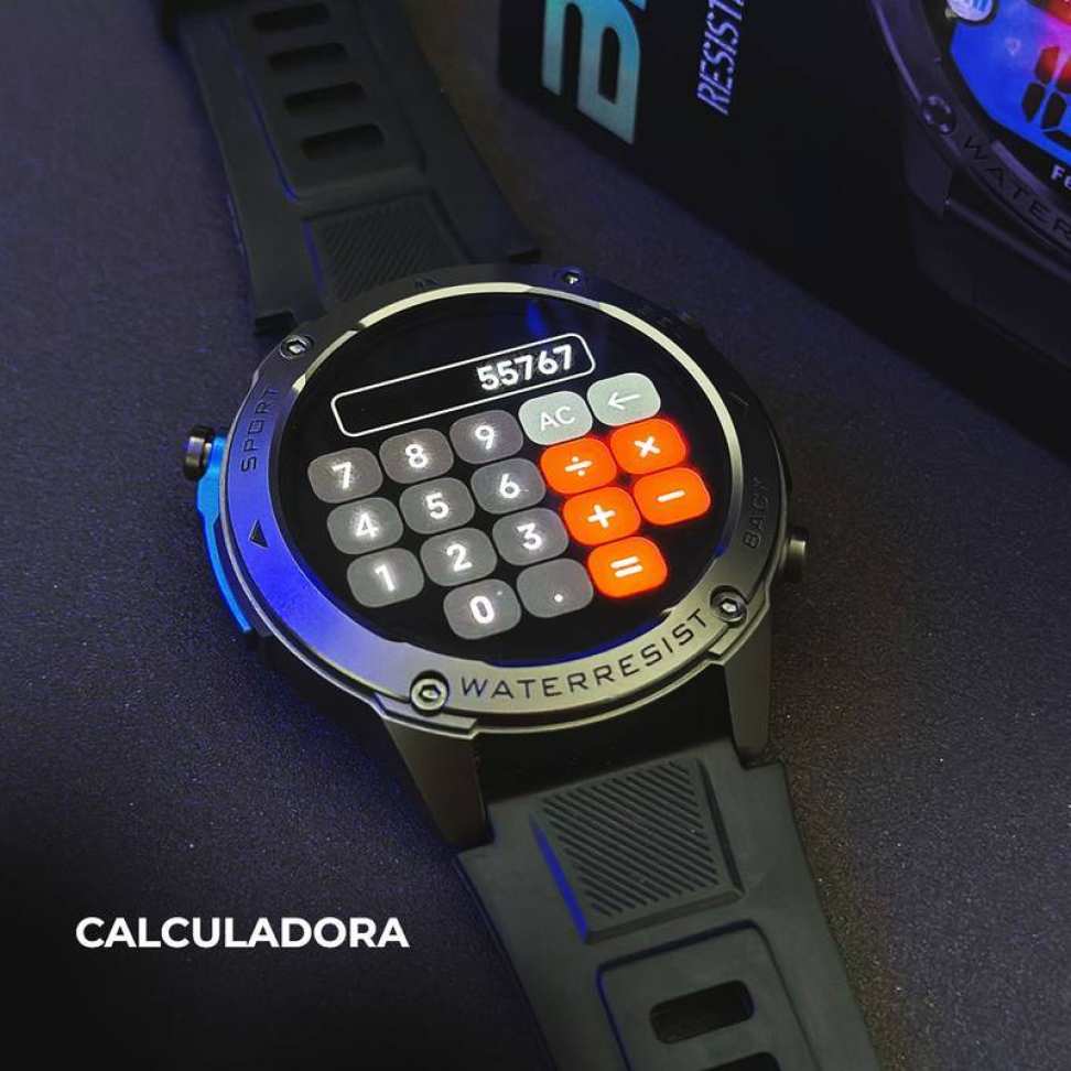 Smartwatch WearZone Brave Sport, com GPS e Resistência Militar IP69K - #14