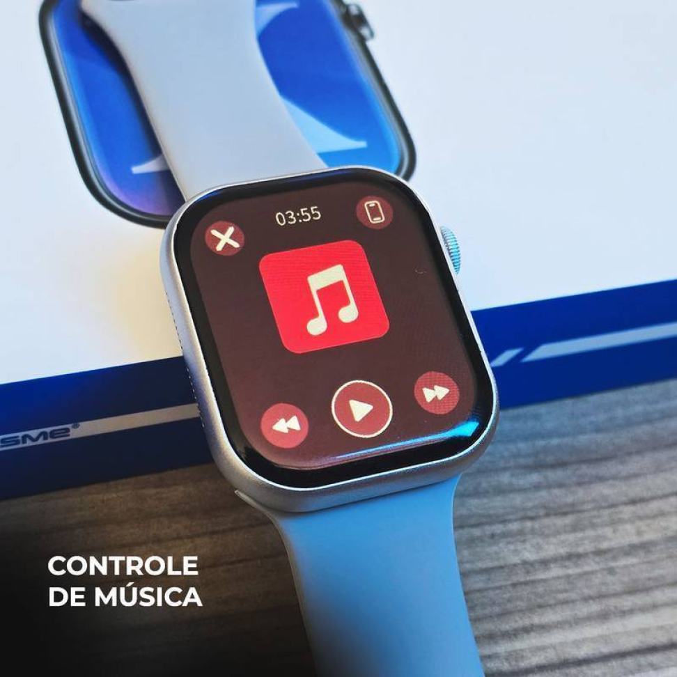 Smartwatch Ws-x10 Série 10 + Kit 3 Pulseiras | Bluetooth - #23