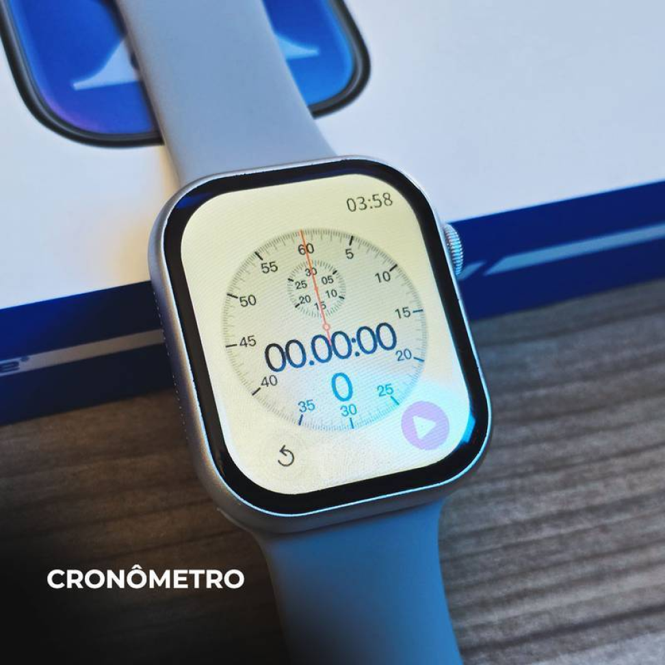 Smartwatch Ws-x10 Série 10 + Kit 3 Pulseiras | Bluetooth - #17
