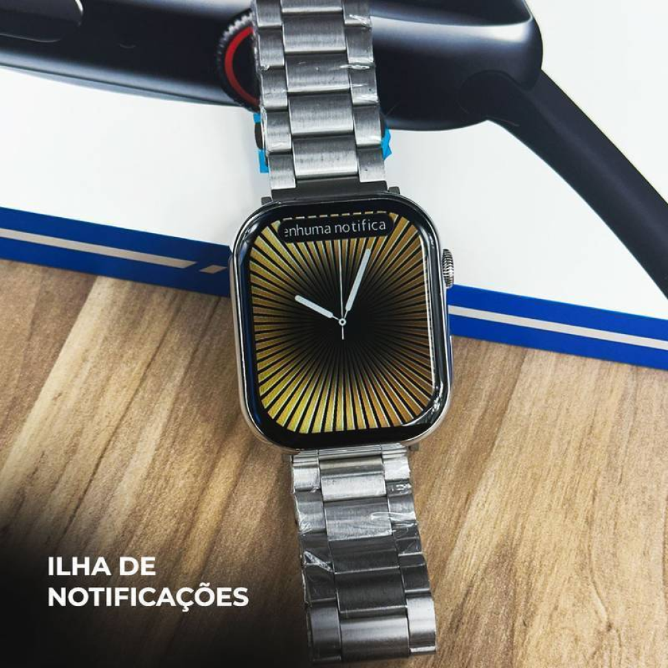 Smartwatch Ws-x11 Séries 10 + 7 Pulseiras - #12