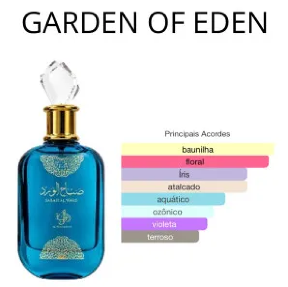 Al Wataniah Sabah Al Ward Garden Of Eden Eau de Parfum Feminino 100ML